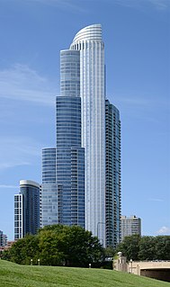 One Museum Park is a skyscraper in Chicago, United States. It was designed by Chicago-based architecture firm Pappageorge Haymes, Ltd. and is located in the Near South Side community area.
