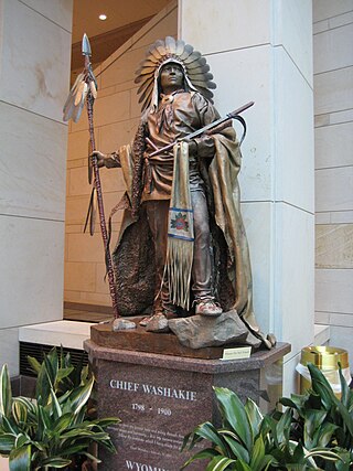 <span class="mw-page-title-main">Statue of Washakie</span> American sculpture series