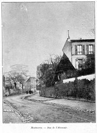 La rue en 1897…