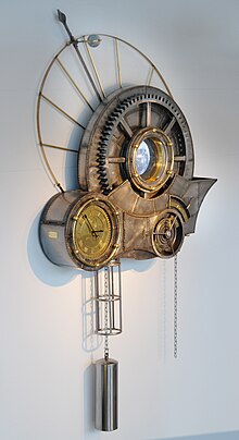 Tim Wetherell's Clockwork Universe sculpture at Questacon, Canberra, Australia (2009) Clockwork universe by Tim Wetherell.jpg