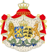 Coat of Arms of Sophie of Württemberg, Queen of the Netherlands.svg