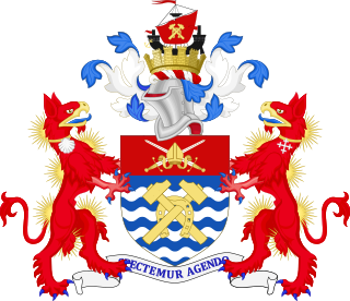 Coat of arms of the London Borough of Hammersmith and Fulham