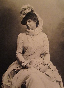 La comtesse Greffulhe en 1886, photographie de Paul Nadar.