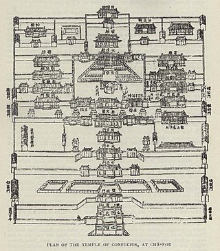 A temple of Confucius or Confucian temple is 