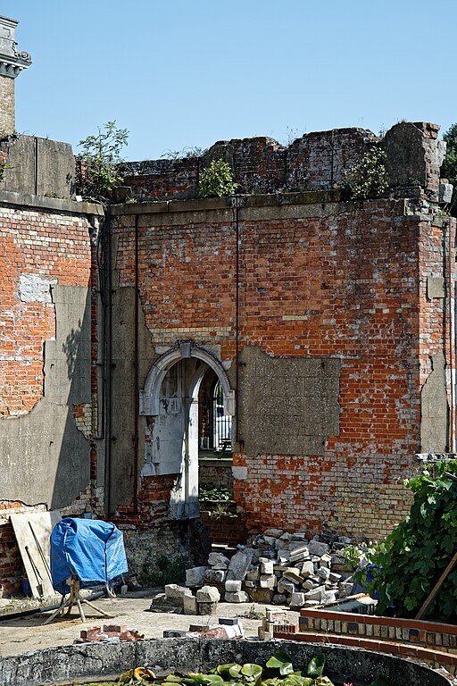 File Copped Hall Winter Garden Ruin Northeast Interior Epping