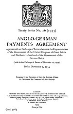 Thumbnail for Anglo-German Payments Agreement