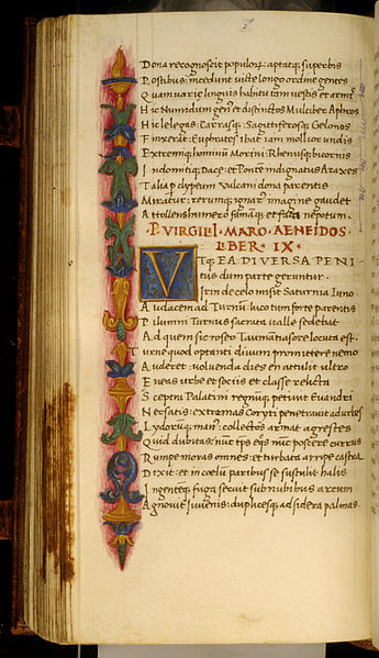 File:Cristoforo Majorana - Leaf from Eclogues, Georgics and Aeneid - Walters W400159V - Open Reverse.jpg