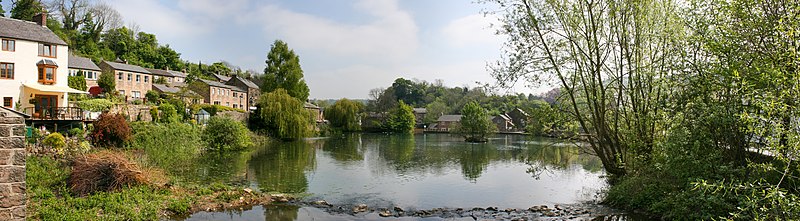 File:Cromford mill pond.jpg