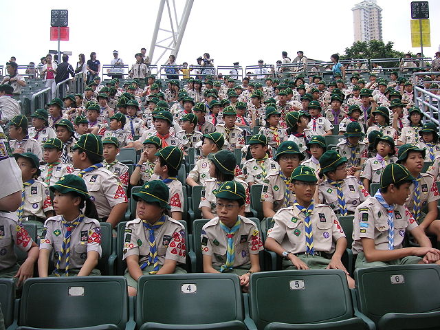 Cub Scouts of Hong Kong at 2005 Scout Rally