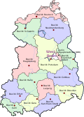 East German administrative divisions or Bezirke