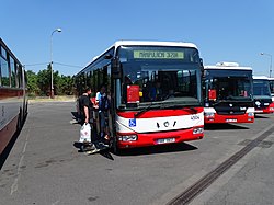 DOD garáže Vršovice 2015, autobus Irisbus Crossway LE 12.8M.jpg