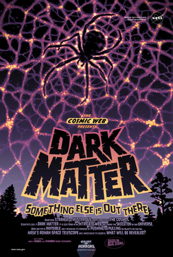 Dark Matter – Something else is out there (Matéria escura – há algo mais por aí). Pôster do Dia das Bruxas da NASA em 2020. O Dia das Bruxas ou Halloween, uma contração de “All Hallows' Eve”, é uma celebração observada em 31 de outubro, véspera do Dia de Todos os Santos. As celebrações e observâncias deste dia ocorrem principalmente em regiões do mundo ocidental, embora com algumas tradições variando significativamente entre as áreas geográficas. Com o Halloween começa a observância da Estação de Todos os Santos, o tempo do ano litúrgico dedicado à memória dos mortos, incluindo santos, mártires e todos os mortos. (definição 8 100 × 8 100)