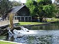 Outflow, with Old Spanish Mill in background