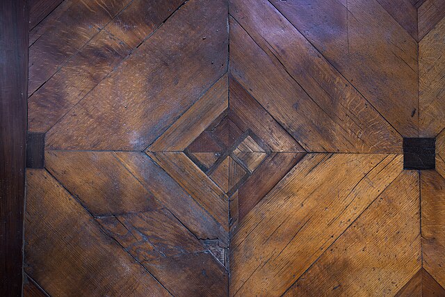 Swastika in the floor of the Royal Hall of the Milan Central Station