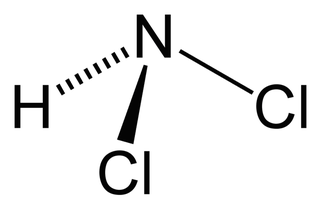 <span class="mw-page-title-main">Dichloramine</span> Chemical compound