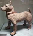 Figurine en céramique : chien. Han postérieurs. Musée Guimet.
