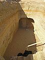 XXVI sülalə dövründə qazılmış tunel qalereyanın cənub həyətindən olan girişi.