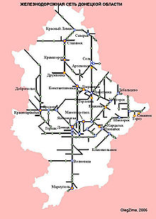 Реферат: РПС Донецького району і характеристика Донецької залізниці