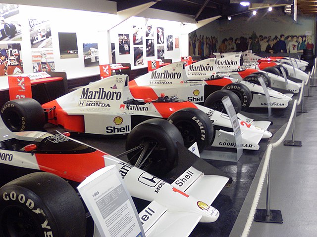 Part of McLaren Hall at Donington Grand Prix Collection