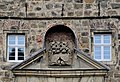 Coats of arms above the doorway