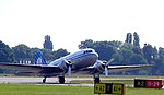En Douglas DC-3 lik det förolyckade flygplanet.