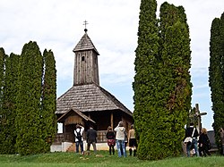 Brezine, drvena rimokatolička kapela "Sv. Andrija"