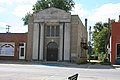 A building in downtown Durand, Illinois, USA.