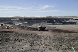 Eagle Butte Mine from the visitor overlook platform