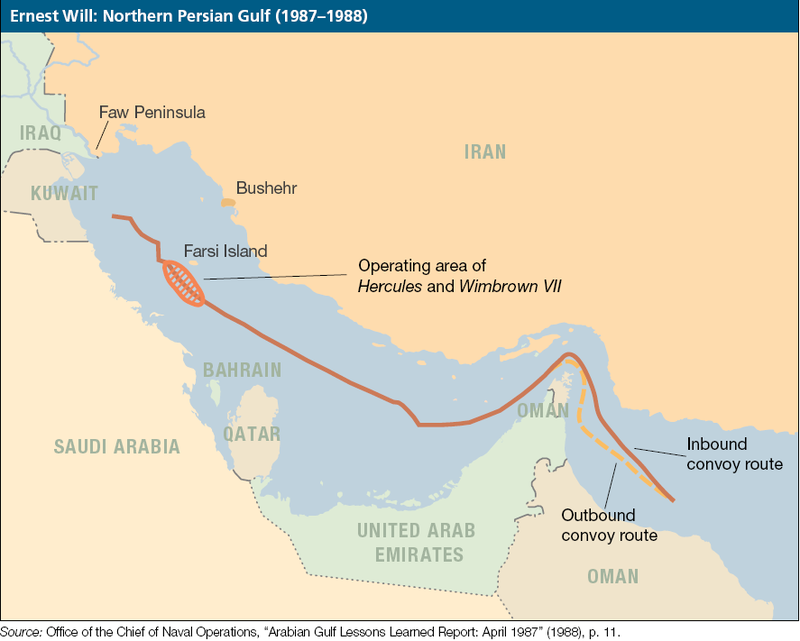 السلاح الإيراني الذي يقلق الأسطول الأميركي في مضيق هرمز 800px-Earnest_Will_map