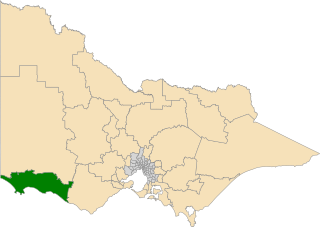 <span class="mw-page-title-main">Electoral district of South-West Coast</span> State electoral district of Victoria, Australia