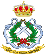 Emblem of the Spanish Naval Military Academy.SVG