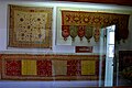 The sample displaying the Embroidery work of Jamnagar done by the local people of Ahir, Mer, Rajput, Satvara, Patel communities