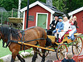 Svenska: Emil i Lönneberga och hans familj på Astrid Lindgrens Värld i Vimmerby, 2014.