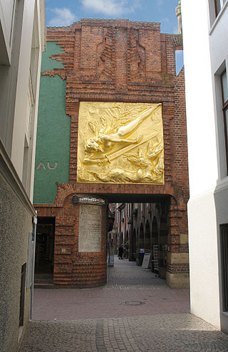 <span class="mw-page-title-main">Böttcherstraße</span> Street in Bremen, Germany