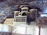 Engelhardt -orgel i St. Salvator -kyrkan i Trautenstein.