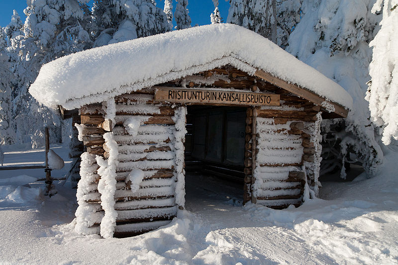 File:Entrance of the Riisitunturi national park in Lapland.jpg