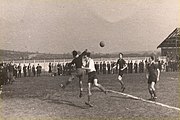 Match de foot du club en 1942.