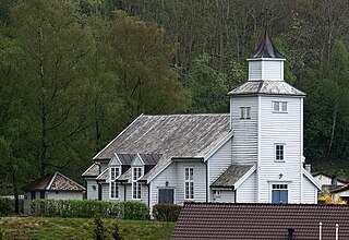 Hålandsosen Village in Western Norway, Norway