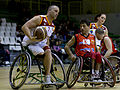 * Nomination Wheelchair basketball match between Roma and Toulouse --PierreSelim 05:33, 10 April 2012 (UTC) * Promotion Good quality. --Ralf Roletschek 13:26, 10 April 2012 (UTC)