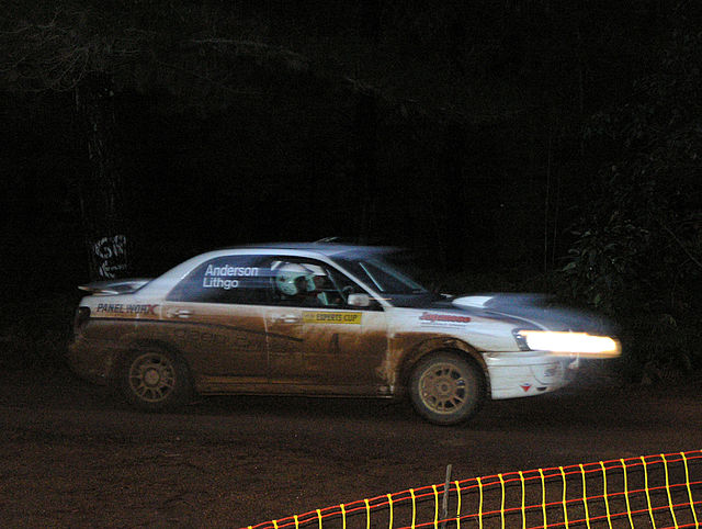 Australian Rally Championship, West Australian Round, night stage. 2006.