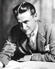 F. Scott Fitzgerald F. Scott Fitzgerald (1929 photo portrait by Nickolas Muray) Cropped.jpg