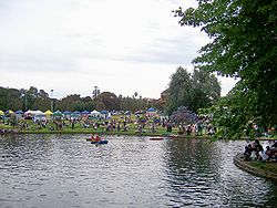 The 'Picnic in the Park', held in Rymill Park, is a major event of the Feast Festival, usually held at its conclusion. Feast Picnic.jpg