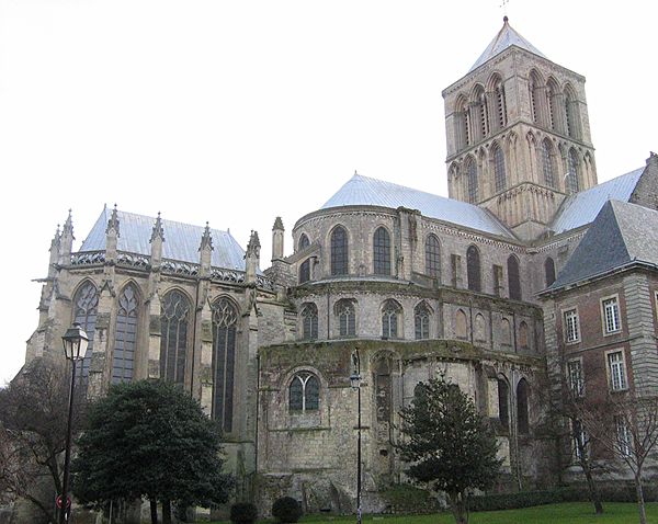 The abbey of Fécamp