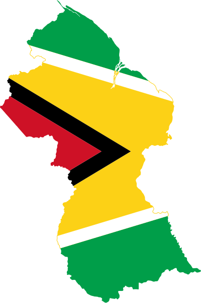 File:Flag-map of Guyana.svg