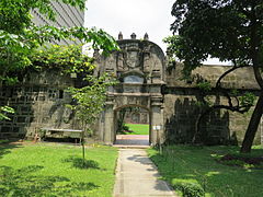 Fort of San Antonio Abad - back entrance 2.JPG