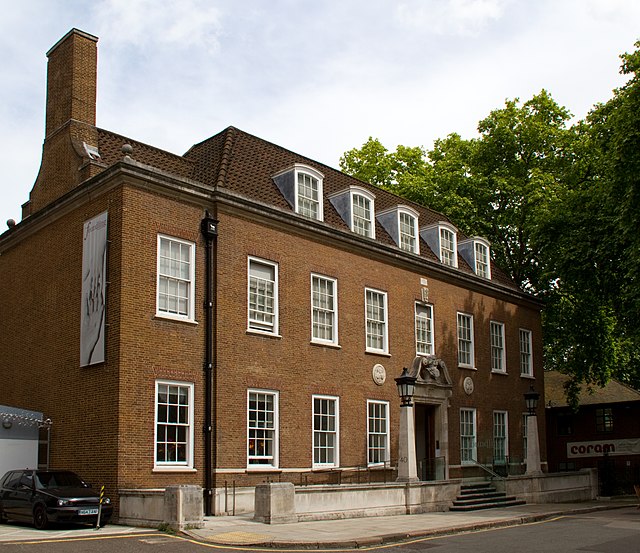 Handel's score is displayed at the Foundling Museum.