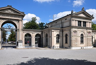 So kommt man zu Friedhof Sihlfeld mit den Öffentlichen - Mehr zum Ort Hier