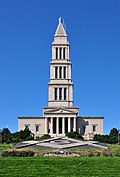 Le George Washington Masonic National Memorial à Alexandria, en Virginie (Etats-Unis).