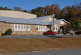 Old Rock School (Guntersville, Alabama) United States historic place