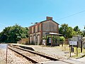 La Gare ferroviaire de Corseul - Languenan dans les Côtes d’Armor.